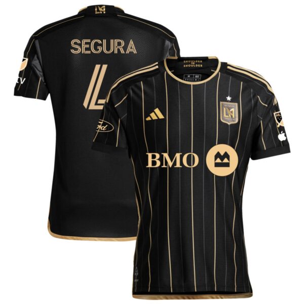 Lafc 2024 Primary Authentic Jersey Black 4 Segura