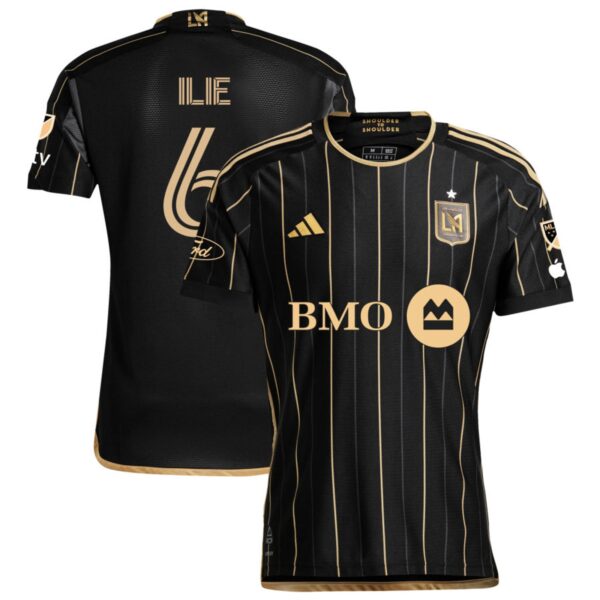 Lafc 2024 Primary Authentic Jersey Black 6 Ilie