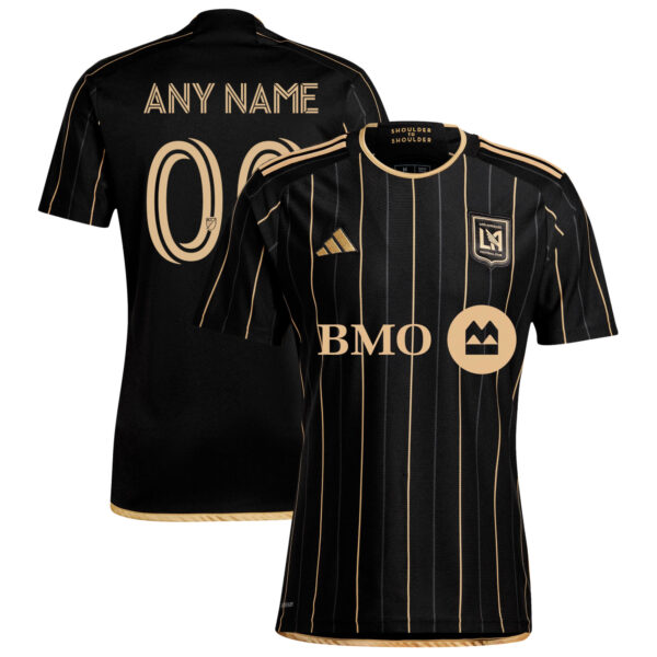 lafc 2024 primary jersey black 00 any name 201110898