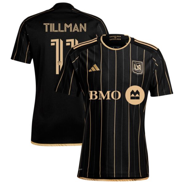 lafc 2024 primary jersey black 11 tillman 201110898