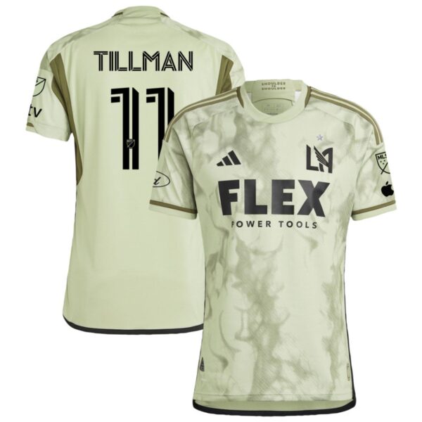 Lafc 2024 Smokescreen Authentic Jersey Green 11 Tillman