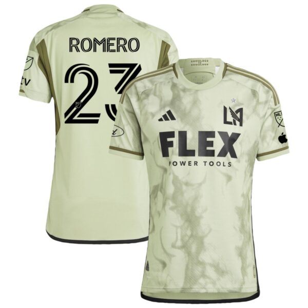 Lafc 2024 Smokescreen Authentic Jersey Green 23 Romero