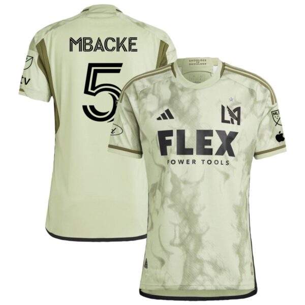 Lafc 2024 Smokescreen Authentic Jersey Green 5 Mbacke