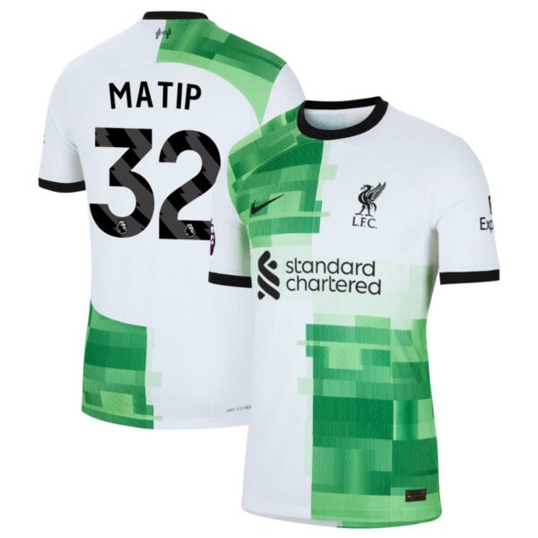 liverpool 2023 24 away authentic jersey white 32 matip