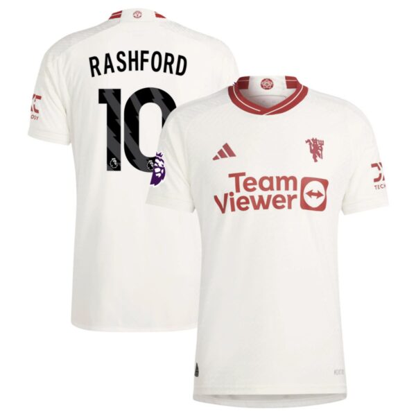 manchester united 2023 24 third authentic jersey white 10 rashford