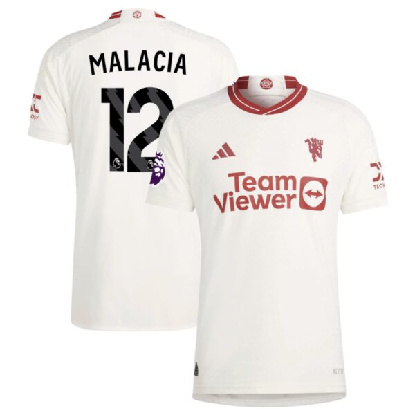 manchester united 2023 24 third authentic jersey white 12 malacia