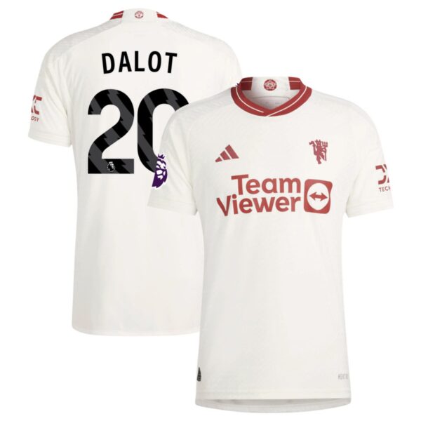 manchester united 2023 24 third authentic jersey white 20 dalot