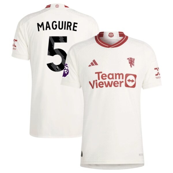 manchester united 2023 24 third authentic jersey white 5 maguire