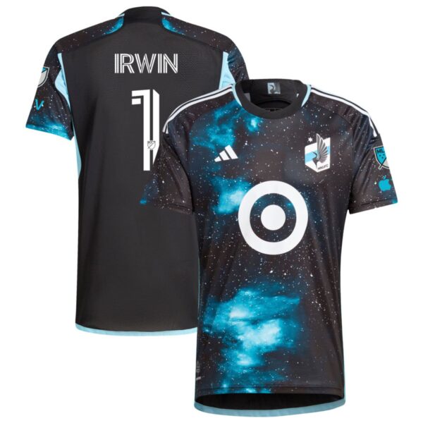 Minnesota United Fc 2024 Starry Night Authentic Jersey Black 1 Irwin