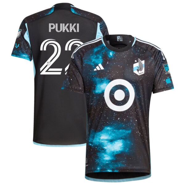 Minnesota United Fc 2024 Starry Night Authentic Jersey Black 22 Pukki