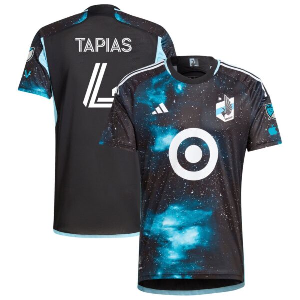 Minnesota United Fc 2024 Starry Night Authentic Jersey Black 4 Tapias