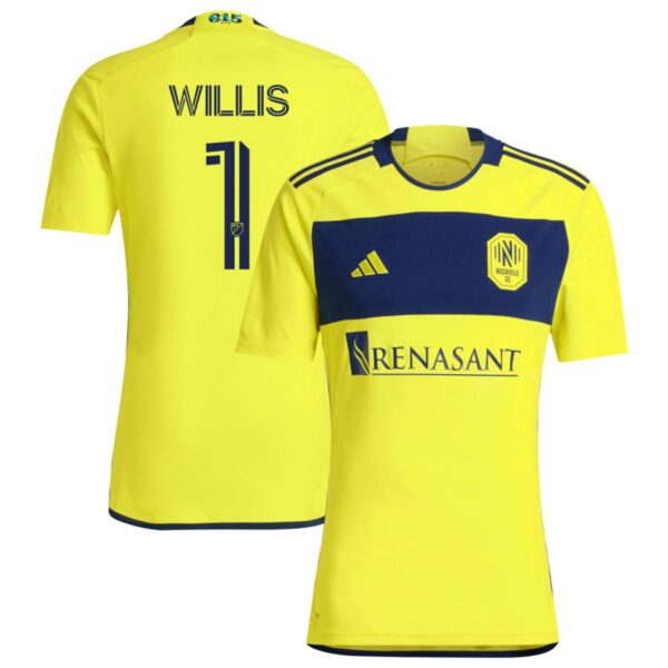 nashville sc 2024 the 615 kit jersey yellow 1 willis 201110900