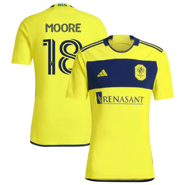 nashville sc 2024 the 615 kit jersey yellow 18 moore 201110900