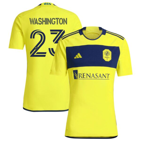 nashville sc 2024 the 615 kit jersey yellow 23 washington 201110900