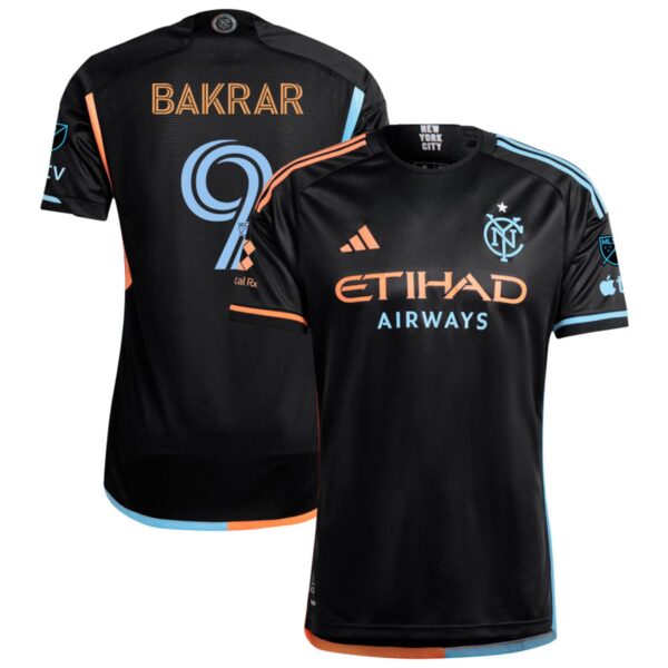 New York City Fc 2024 24 7 Kit Authentic Jersey Black 9 Bakrar