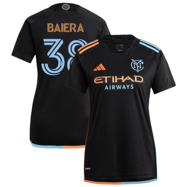 new york city fc 2024 24 7 kit jersey black 38 baiera 201113218