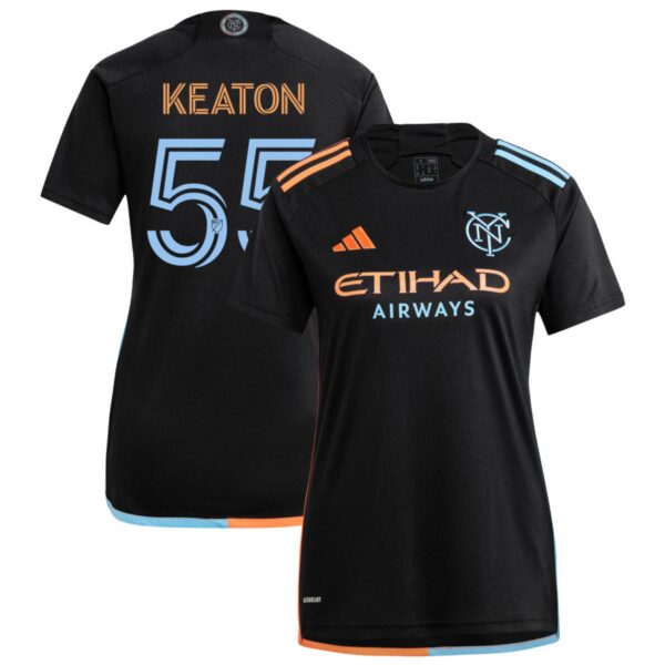 new york city fc 2024 24 7 kit jersey black 55 keaton 201113218