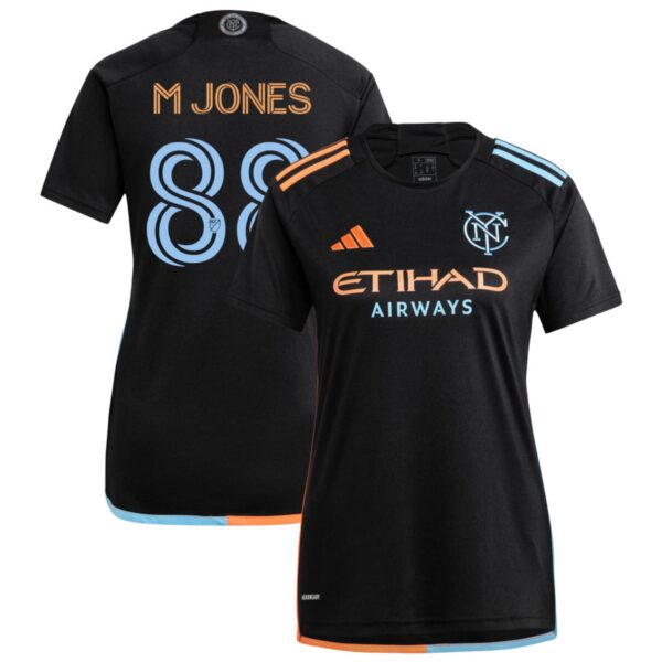 new york city fc 2024 24 7 kit jersey black 88 jones 201113218