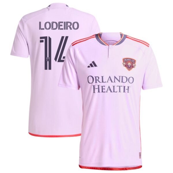 orlando city sc 2024 legacy kit jersey purple 14 lodeiro 201113219