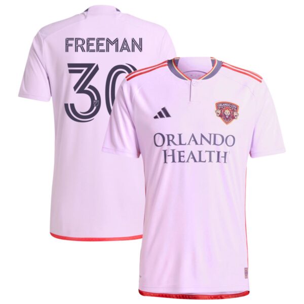 orlando city sc 2024 legacy kit jersey purple 30 freeman 201113219