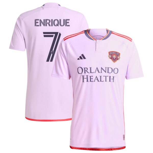 orlando city sc 2024 legacy kit jersey purple 7 enrique 201113219