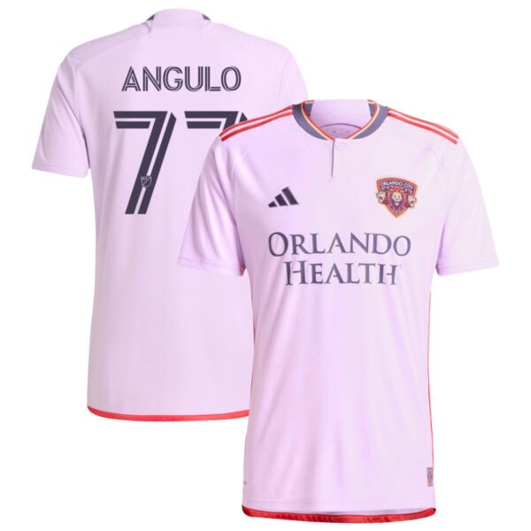 orlando city sc 2024 legacy kit jersey purple 77 angulo 201113219