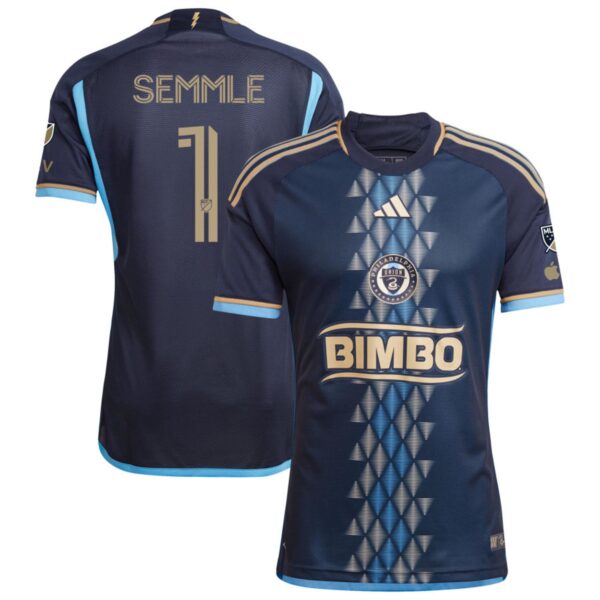 Philadelphia Union 2024 The Xv Kit Authentic Jersey Navy 1 Semmle