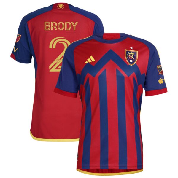 Real Salt Lake 2024 Peak Utah Authentic Jersey Red 2 Brody