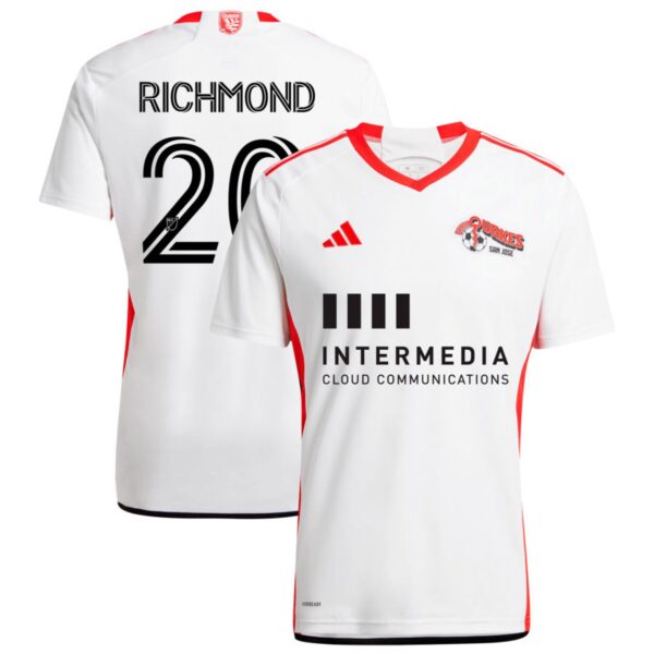 san jose earthquakes 2024 the 50 kit jersey white 20 richmond 201113221