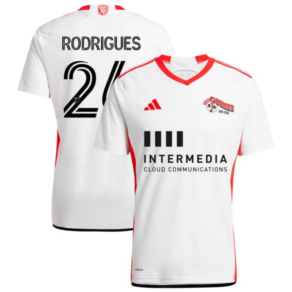 san jose earthquakes 2024 the 50 kit jersey white 26 rodrigues 201113221