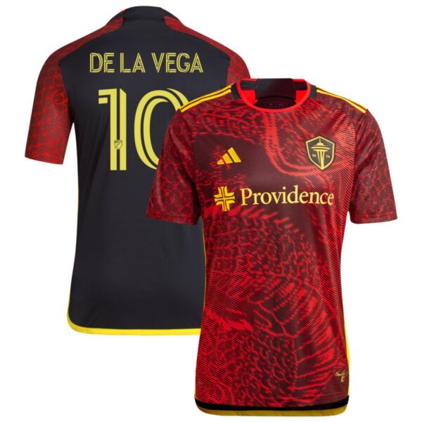 seattle sounders fc 2024 the bruce lee kit jersey red 10 de la vega 201113222