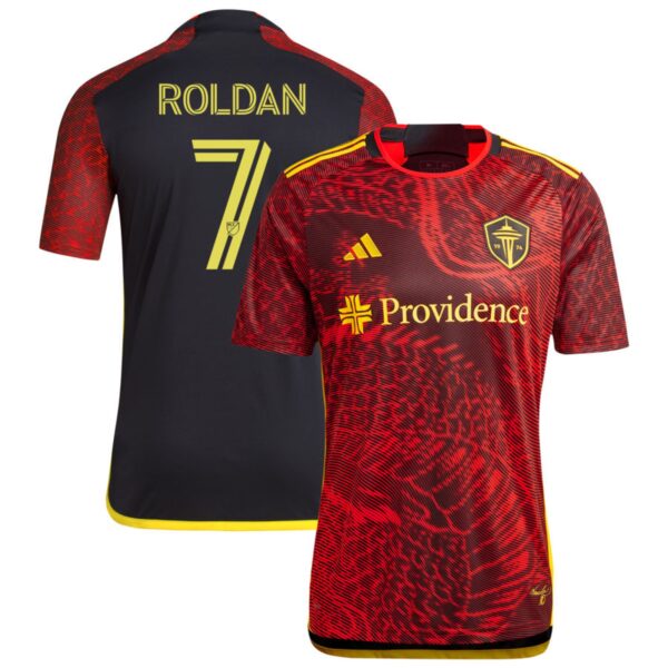 seattle sounders fc 2024 the bruce lee kit jersey red 7 roldan 201113222