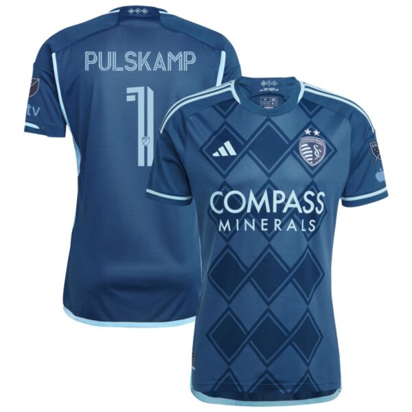 Sporting Kansas City 2024 Diamonds Our Forever Authentic Jersey Navy 1 Pulskamp