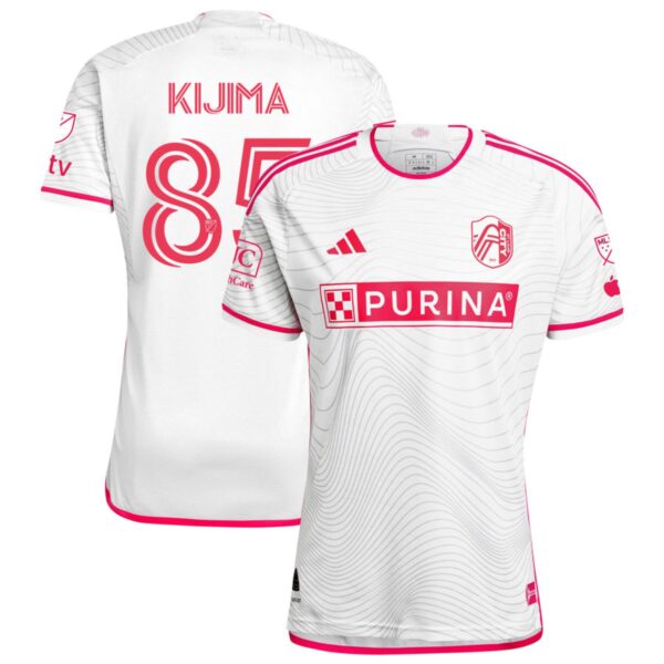 St Louis City Sc 2024 The Confluence Kit Authentic Jersey White 85 Kijima