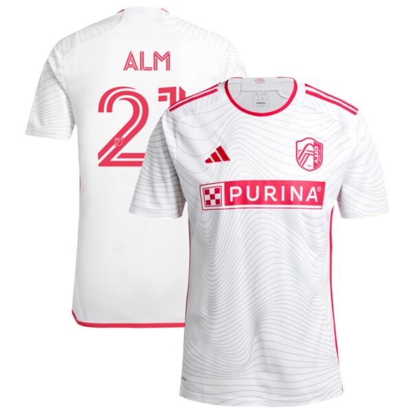 st louis city sc 2024 the confluence kit jersey white 21 alm 201113224