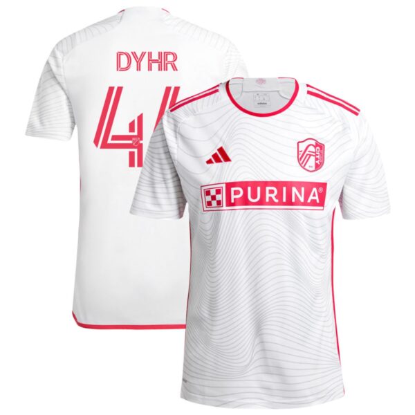 st louis city sc 2024 the confluence kit jersey white 44 dyhr 201113224