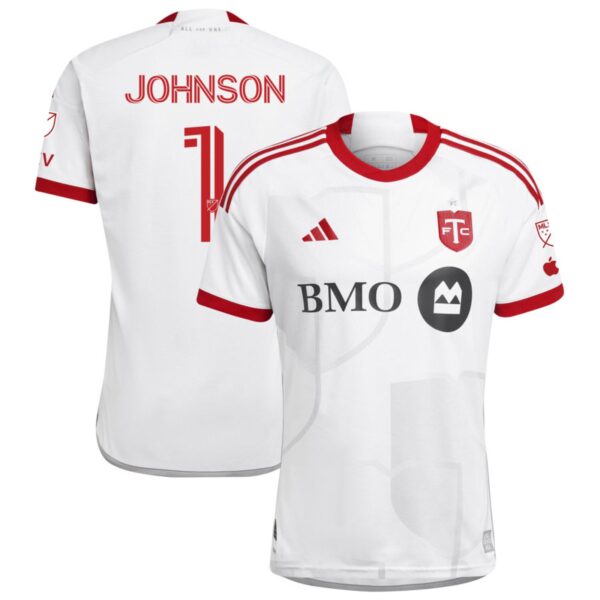 Toronto Fc 2024 Gta Kit Authentic Jersey White 1 Johnson