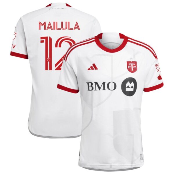 Toronto Fc 2024 Gta Kit Authentic Jersey White 12 Mailula