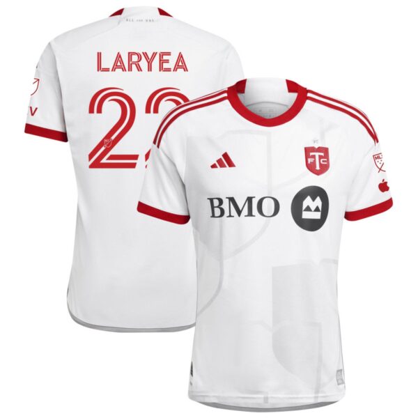 Toronto Fc 2024 Gta Kit Authentic Jersey White 22 Laryea