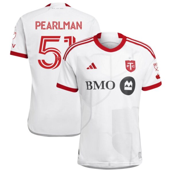 Toronto Fc 2024 Gta Kit Authentic Jersey White 51 Pearlman