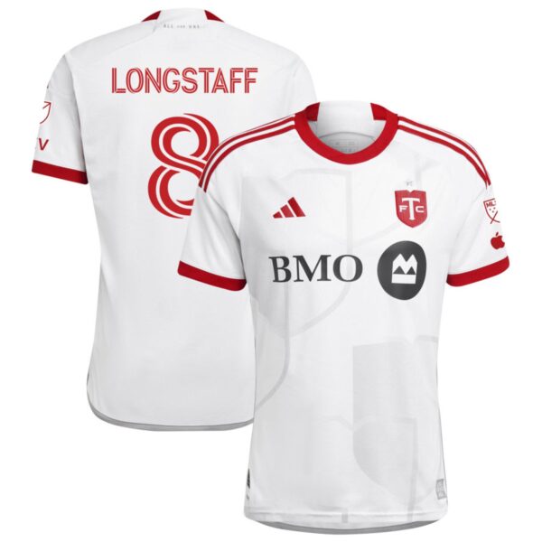 Toronto Fc 2024 Gta Kit Authentic Jersey White 8 Longstaff