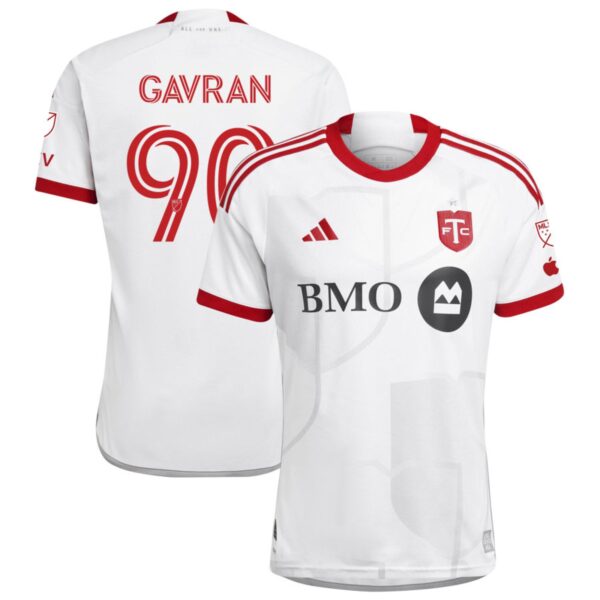 Toronto Fc 2024 Gta Kit Authentic Jersey White 90 Gavran