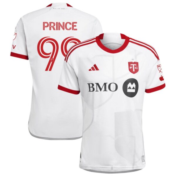 Toronto Fc 2024 Gta Kit Authentic Jersey White 99 Prince