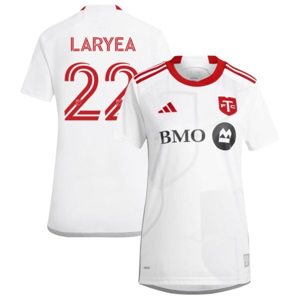 toronto fc 2024 gta kit jersey white 22 laryea 201113225