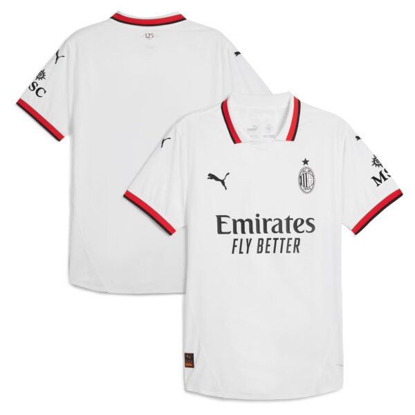 AC Milan 2024/25 Away Authentic Jersey - White