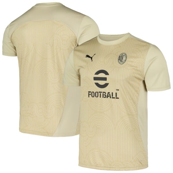 AC Milan 2024/25 Pre-Match Jersey - Tan