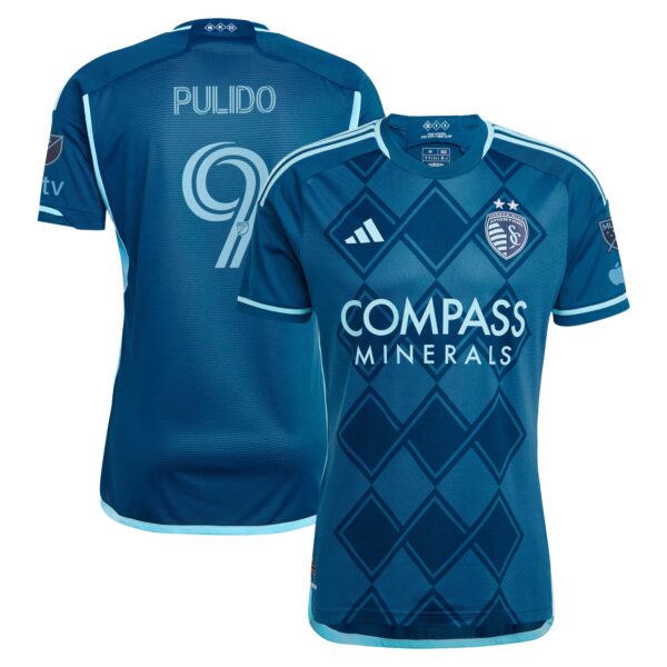 Alan Pulido Sporting Kansas City 2024 Diamonds Our Forever Authentic Player Jersey - Navy