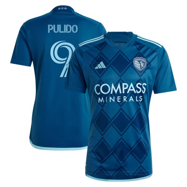 Alan Pulido Sporting Kansas City 2024 Diamonds Our Forever Fan Version Player Jersey - Navy