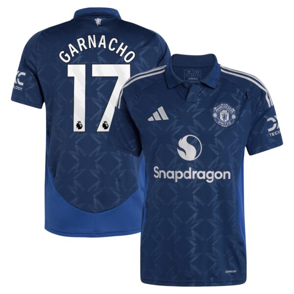 Alejandro Garnacho Manchester United 2024/25 Away Fan Version Player Jersey - Navy