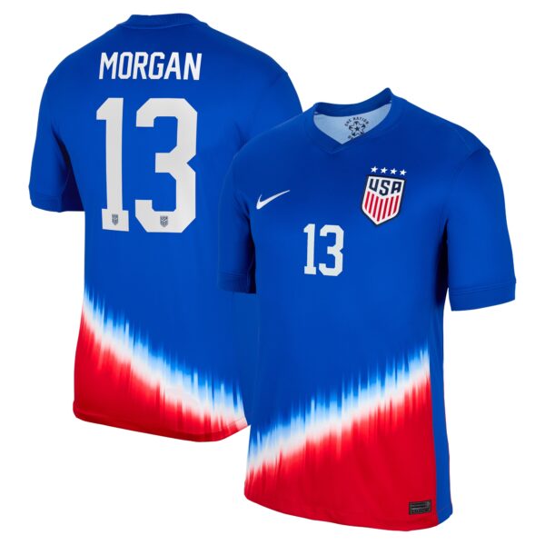 Alex Morgan USWNT 2024 Away Stadium Fan Version Player Jersey - Royal